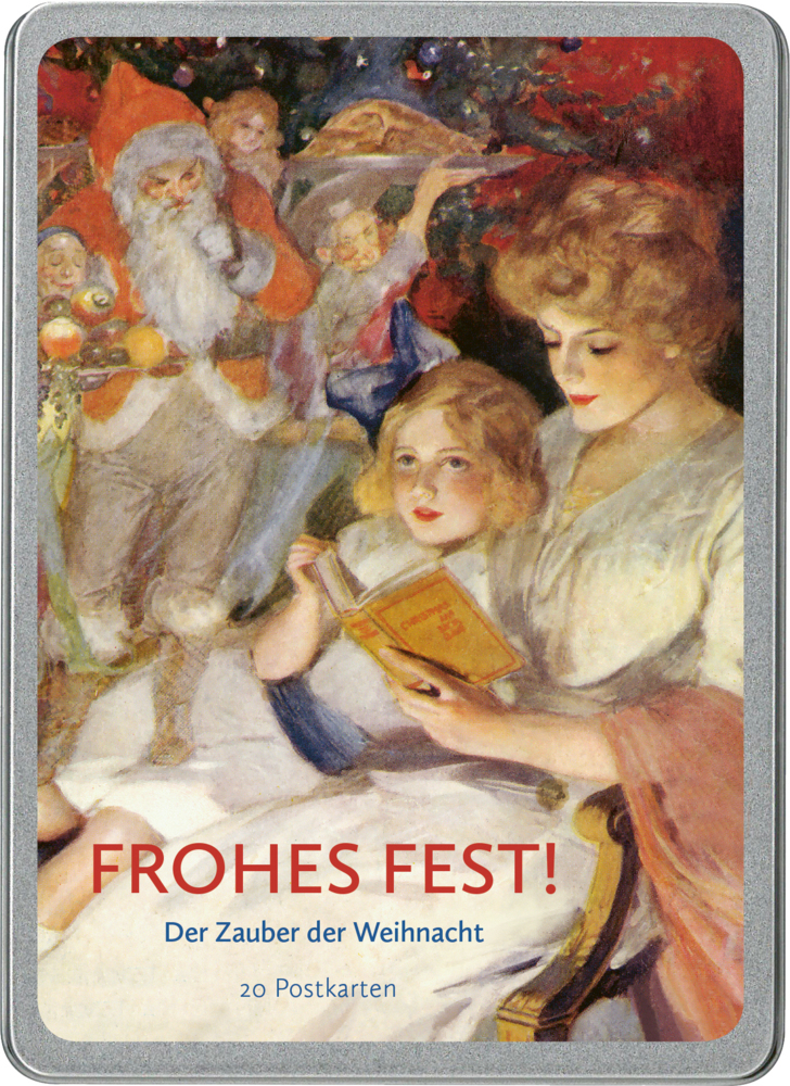 Cover: 4251517501467 | Frohes Fest! | Der Zauber der Weihnacht. 20 Postkarten | In Metallbox