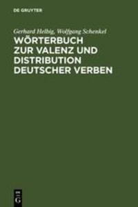 Cover: 9783484104563 | Wörterbuch zur Valenz und Distribution deutscher Verben | Buch
