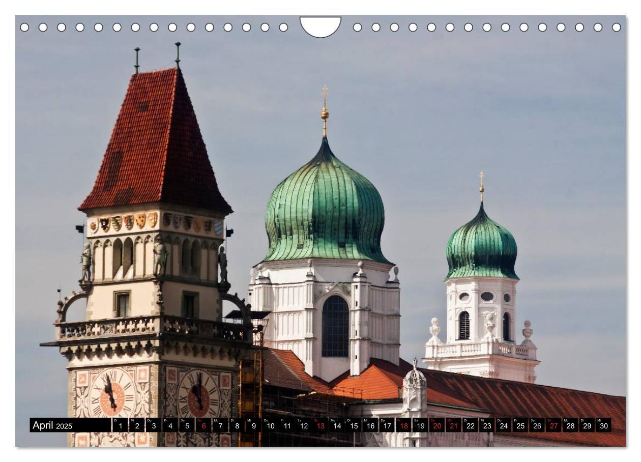 Bild: 9783435640461 | Pittoreskes Passau (Wandkalender 2025 DIN A4 quer), CALVENDO...