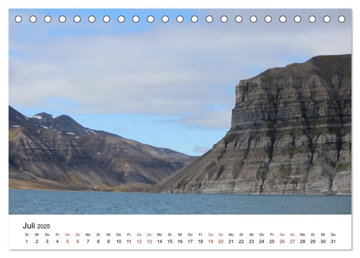 Bild: 9783435745555 | Svalbard 2025 (Tischkalender 2025 DIN A5 quer), CALVENDO...