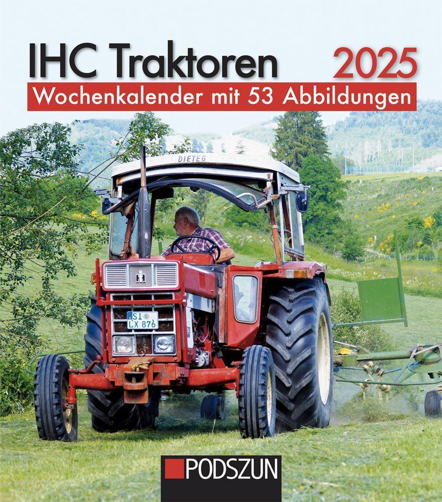 Cover: 9783751611176 | IHC Traktoren 2025 | Wochenkalender mit 53 Abbildungen | Kalender