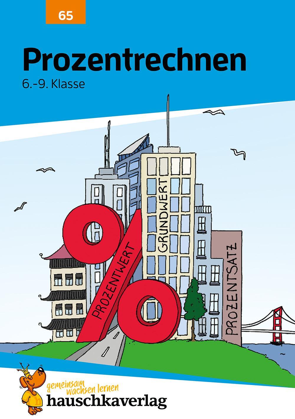 Cover: 9783881000659 | Prozentrechnen 6.-9. Klasse | Adolf Hauschka | Broschüre | Deutsch