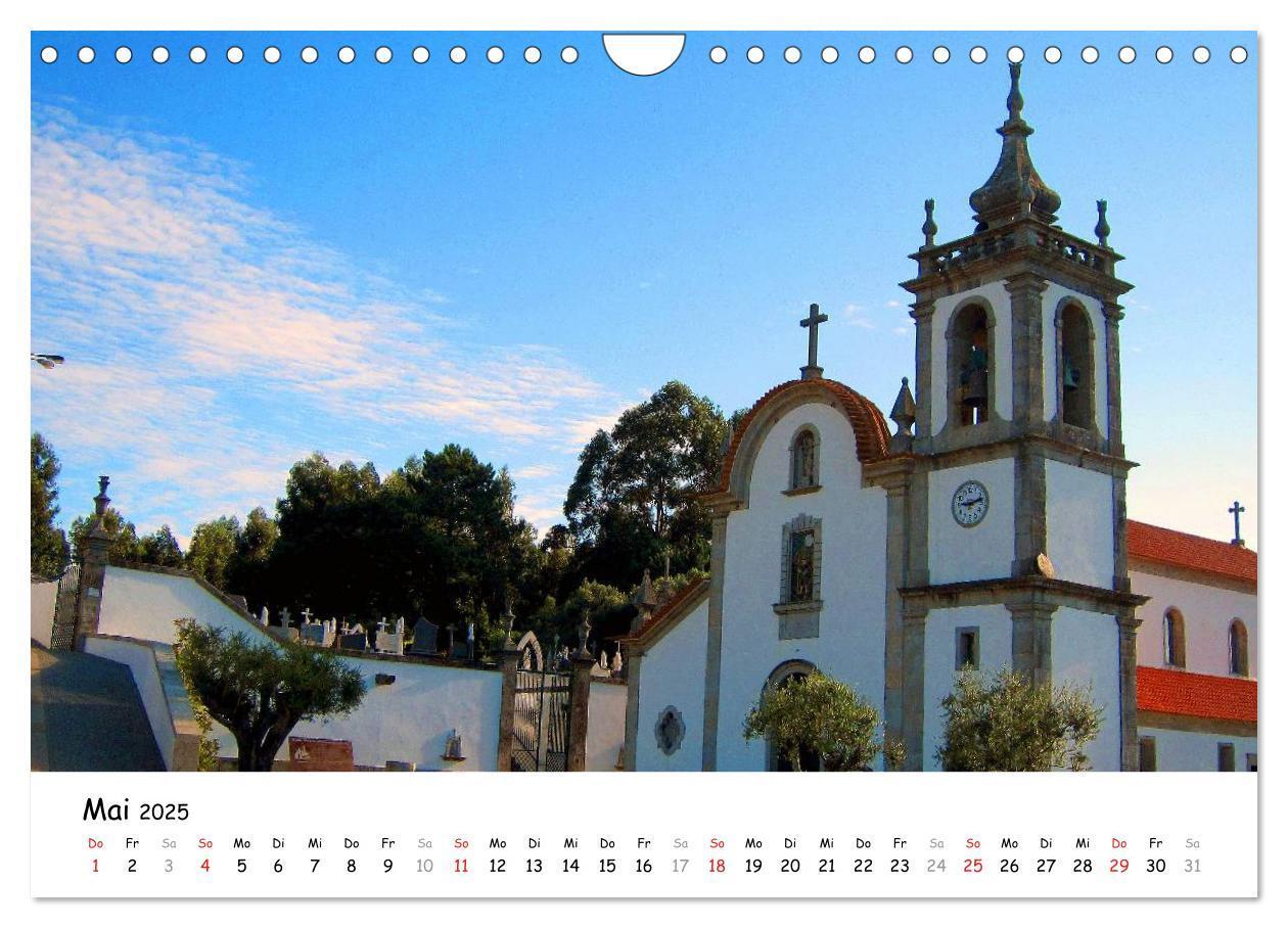 Bild: 9783435558247 | Jakobsweg - Camino Portugues (Wandkalender 2025 DIN A4 quer),...