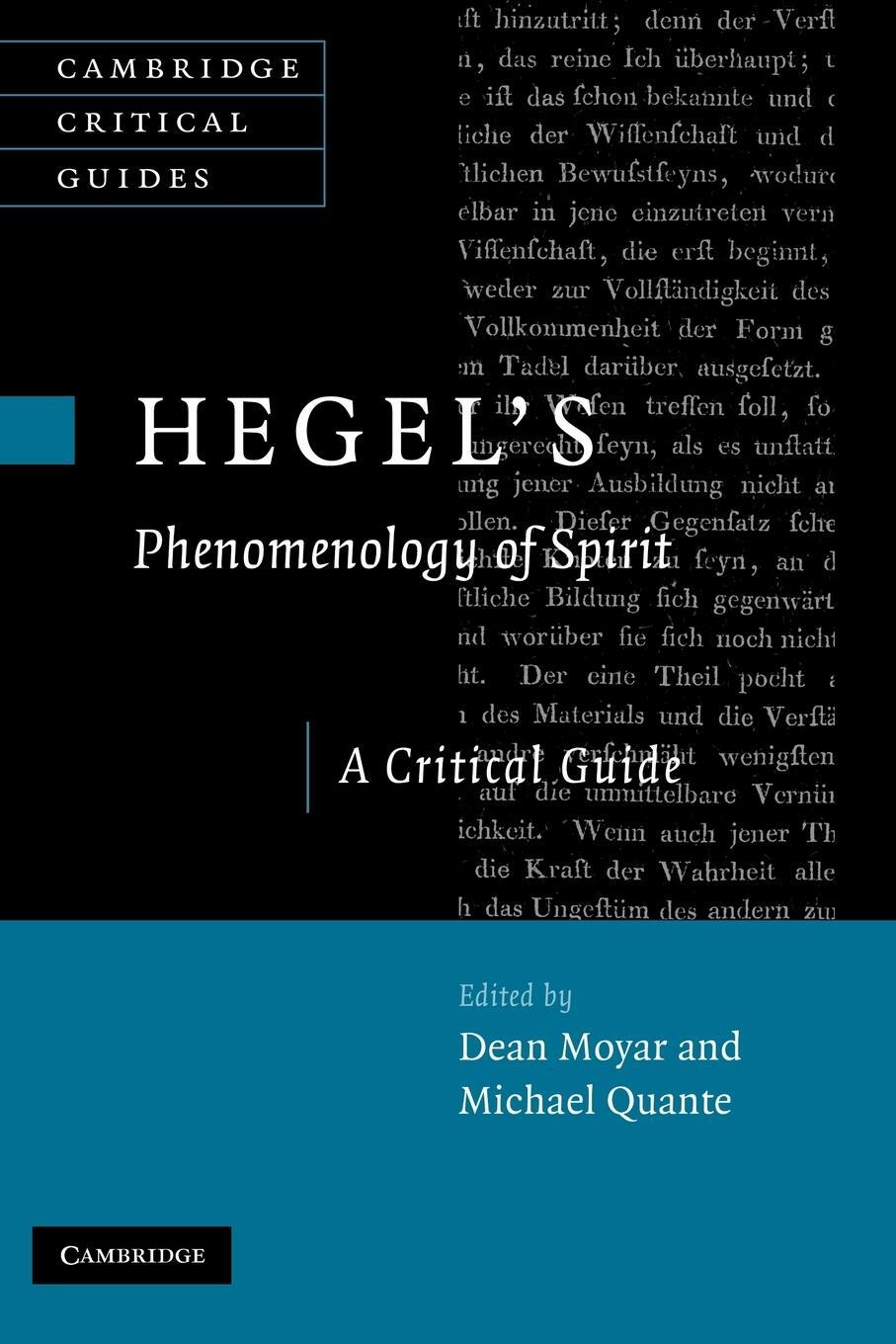Cover: 9780521182775 | Hegel's Phenomenology of Spirit | A Critical Guide | Michael Quante