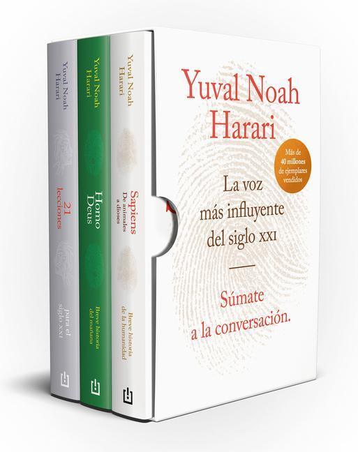 Cover: 9788466361217 | Estuche Harari. Contiene: Sapiens 21 lecciones para el siglo XXI...