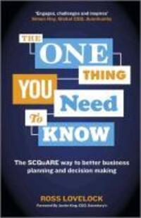 Cover: 9781118653166 | The One Thing You Need to Know | Ross Lovelock | Taschenbuch | 192 S.