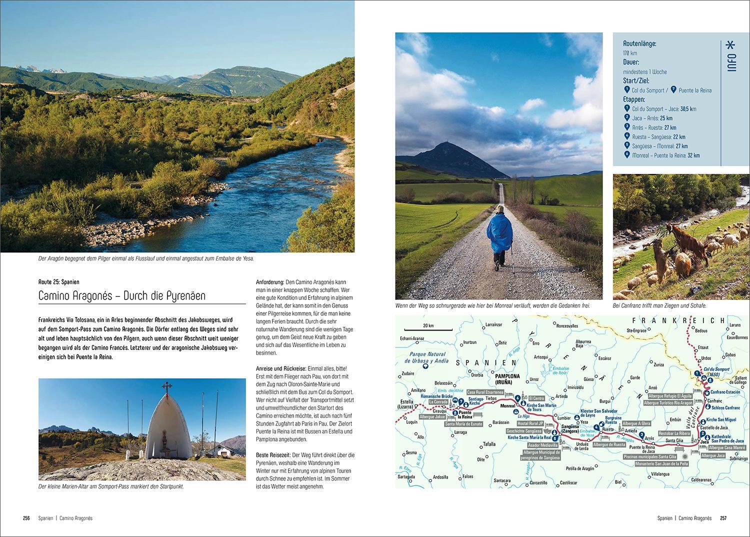 Bild: 9783969650721 | KUNTH Unterwegs auf den schönsten Pilgerrouten Europas | Taschenbuch