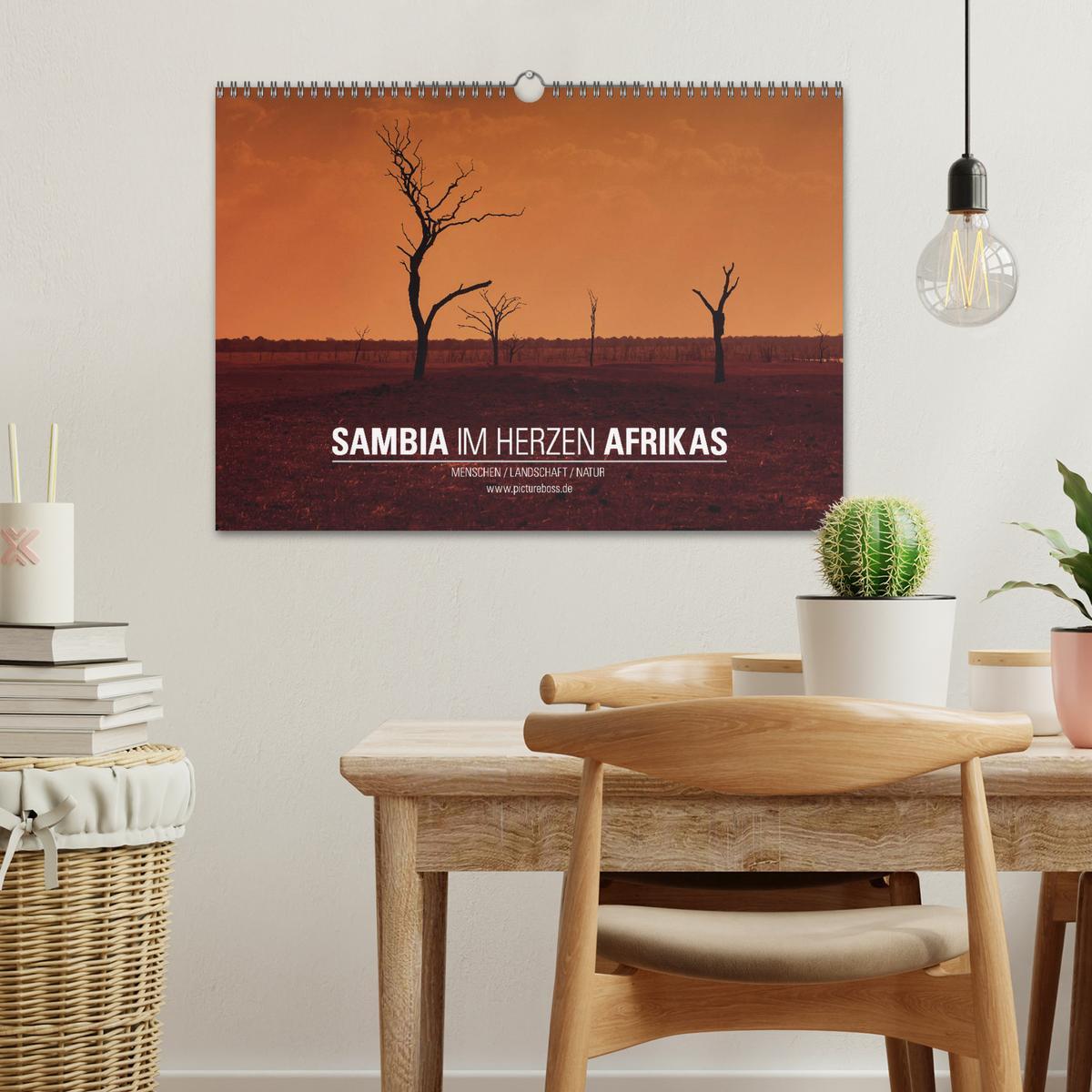 Bild: 9783435381982 | SAMBIA IM HERZEN AFRIKAS (Wandkalender 2025 DIN A3 quer), CALVENDO...