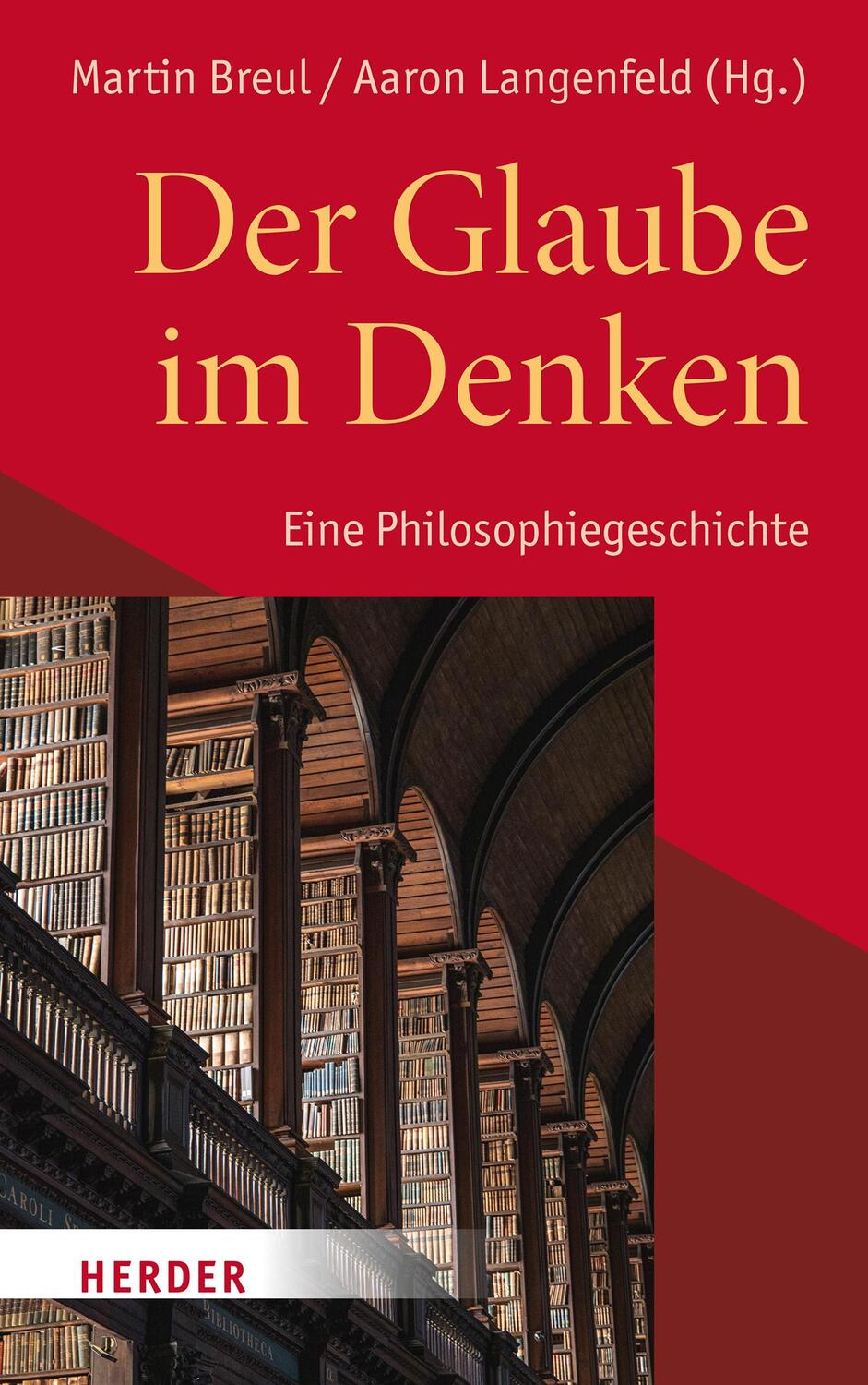 Cover: 9783451393846 | Der Glaube im Denken | Eine Philosophiegeschichte | Breul (u. a.)