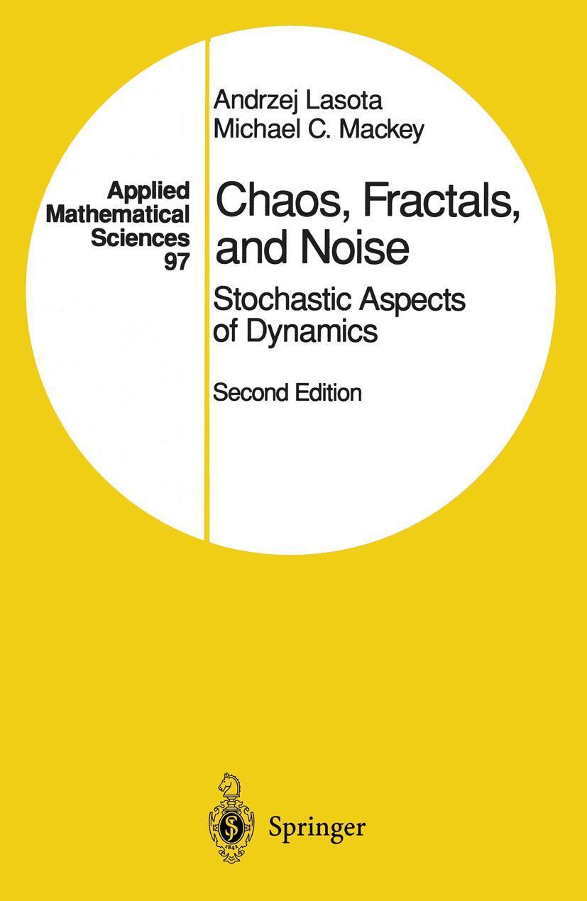 Cover: 9780387940496 | Chaos, Fractals, and Noise | Stochastic Aspects of Dynamics | Buch