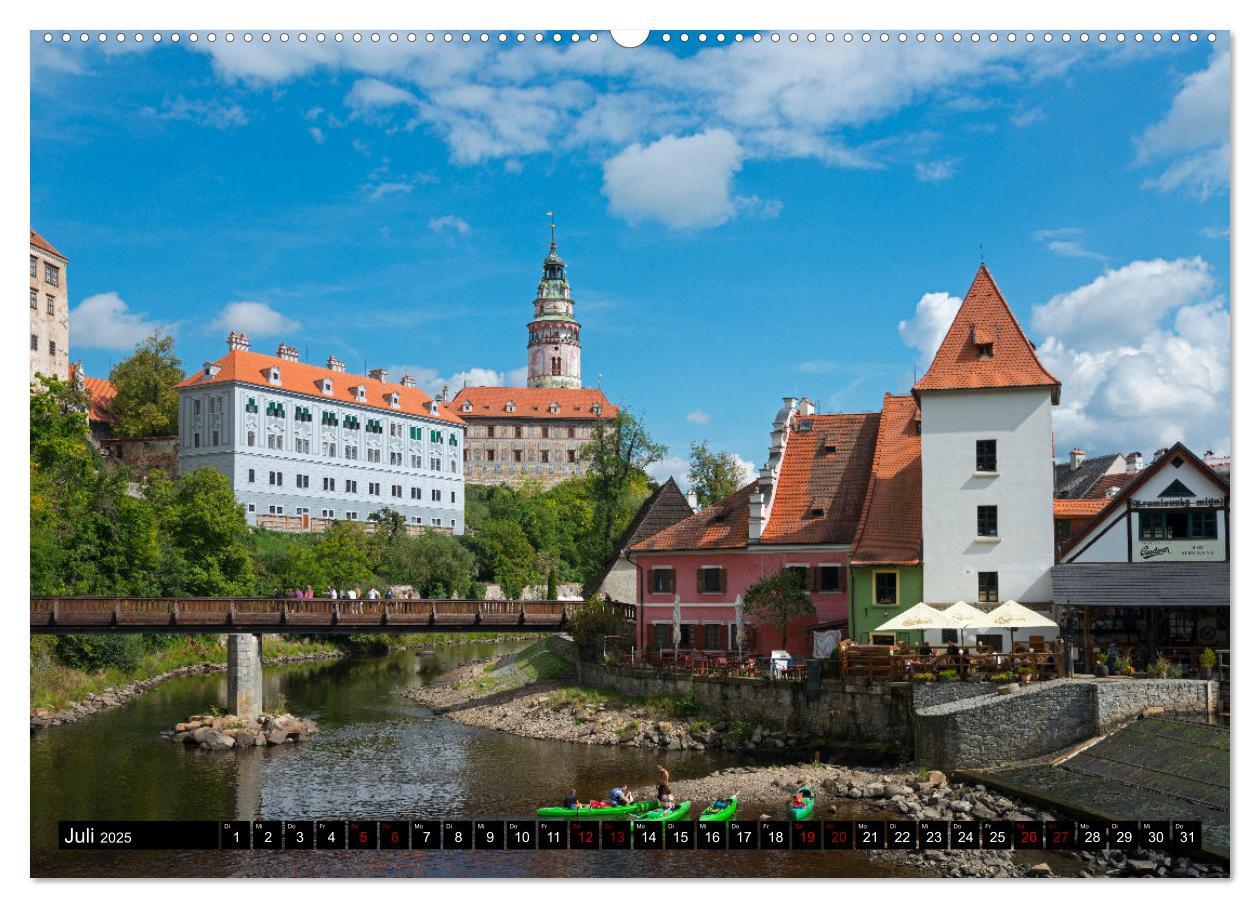 Bild: 9783383988202 | Ceský Krumlov - Böhmisch Krumau (hochwertiger Premium Wandkalender...