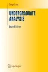 Cover: 9780387948416 | Undergraduate Analysis | Serge Lang | Buch | Englisch | 2005
