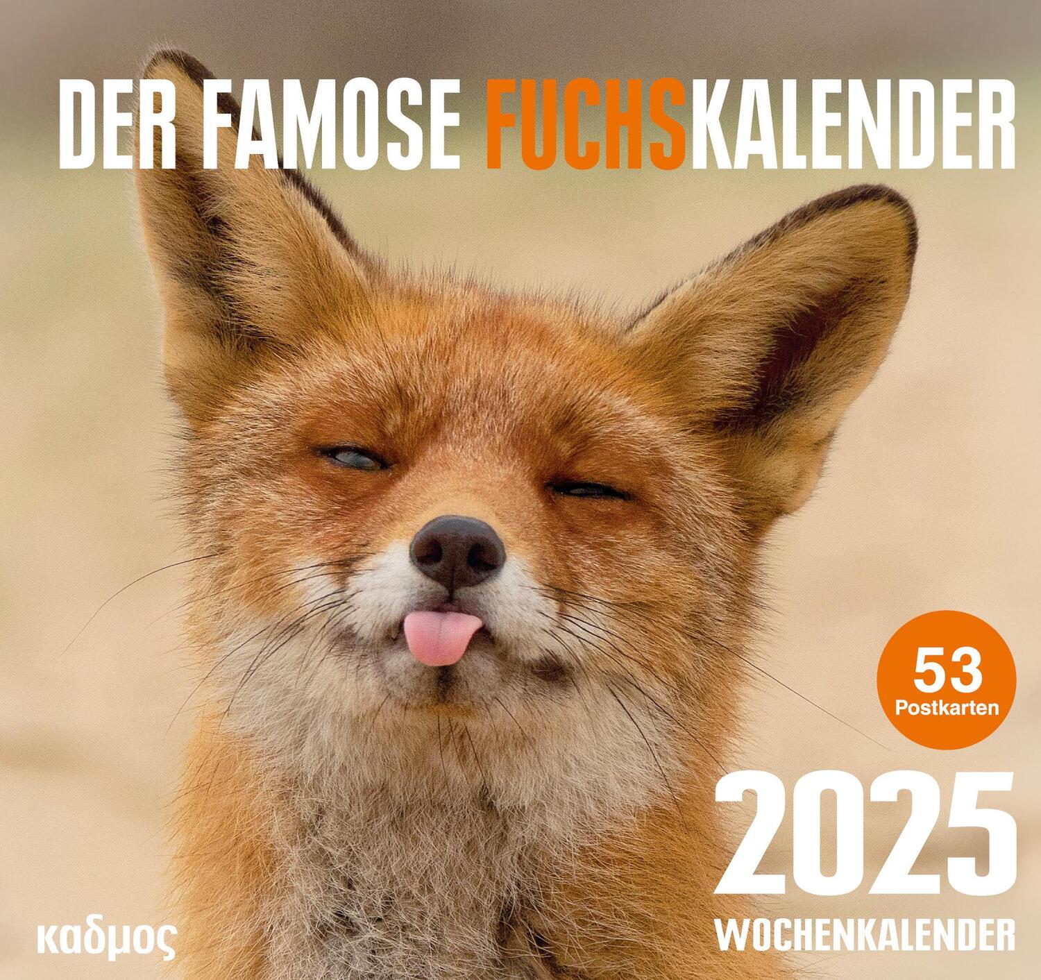 Cover: 9783865995711 | Der famose Fuchskalender (2025) | Wolfram Burckhardt | Kalender | 2025