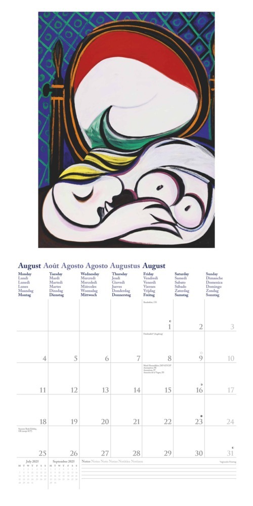 Bild: 4002725994158 | N NEUMANNVERLAGE - Picasso 2025 Broschürenkalender, 30x30cm,...