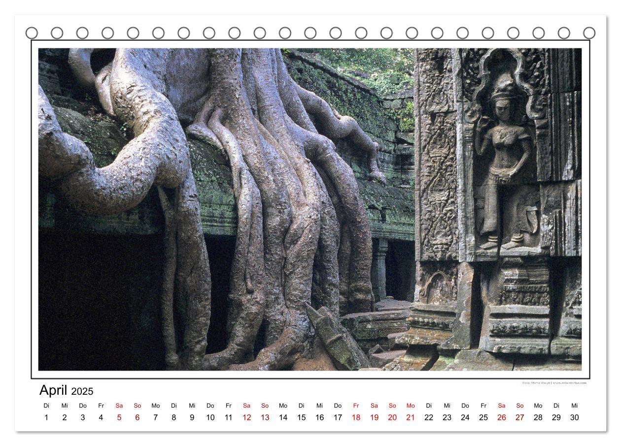 Bild: 9783435078349 | ANGKOR - IM REICH DER KHMER (Tischkalender 2025 DIN A5 quer),...