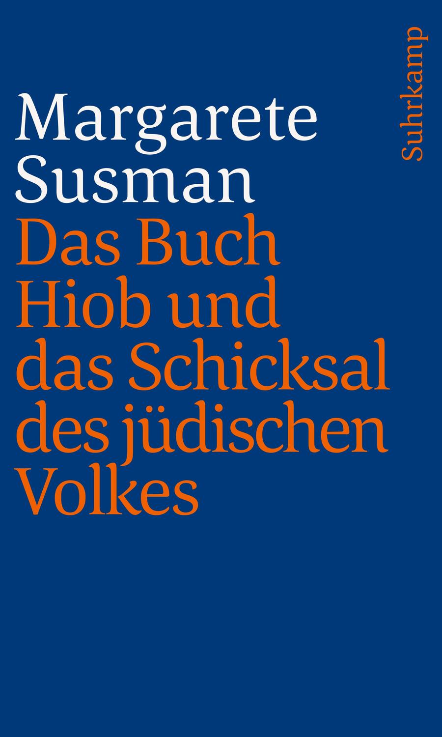 Cover: 9783633241828 | Das Buch Hiob und das Schicksal des jüdischen Volkes | Susman | Buch