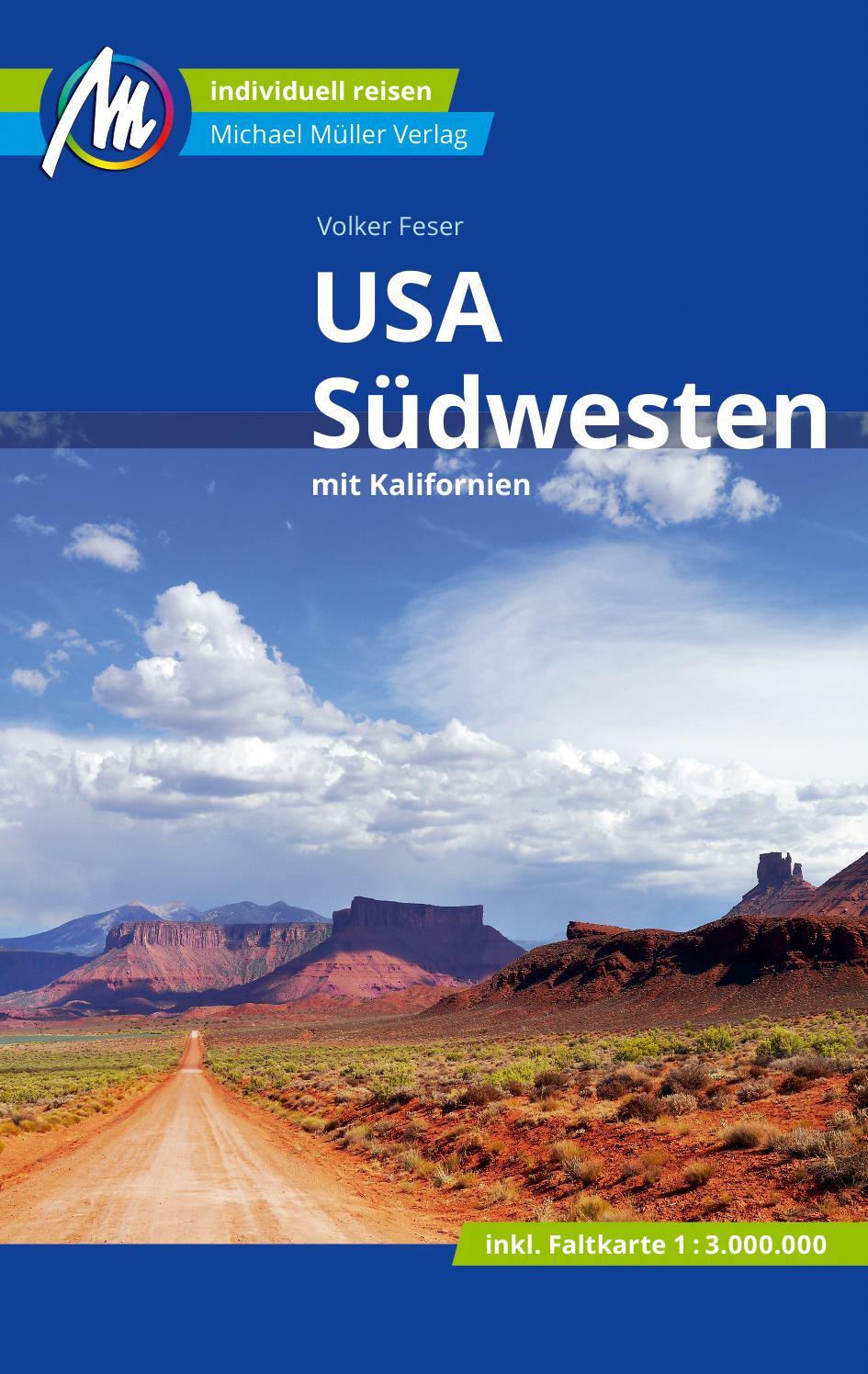 Cover: 9783956542497 | USA - Südwesten Reiseführer Michael Müller Verlag | Volker Feser
