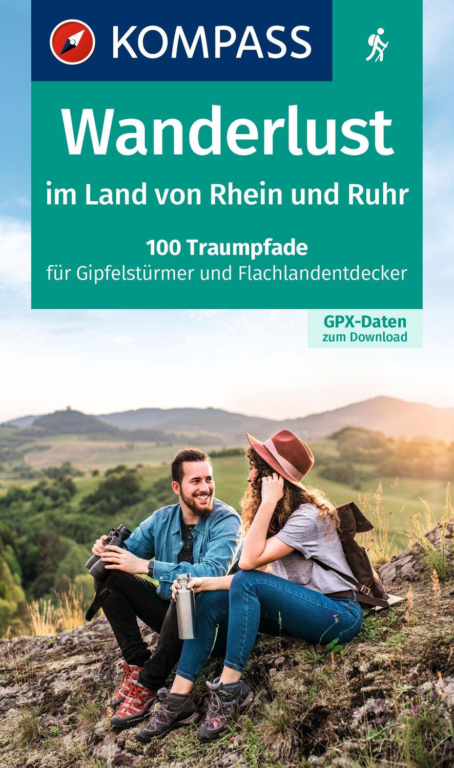 Cover: 9783990449806 | KOMPASS Wanderlust im Land von Rhein und Ruhr | KOMPASS-Karten GmbH