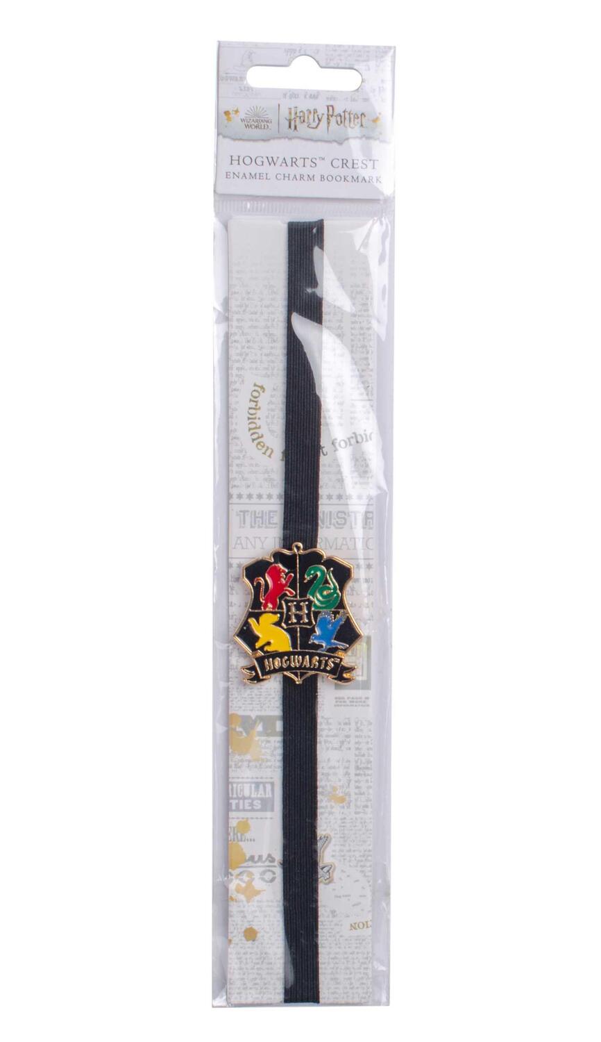 Cover: 9781647228071 | Harry Potter: Hogwarts Crest Enamel Charm Bookmark | Insight Editions