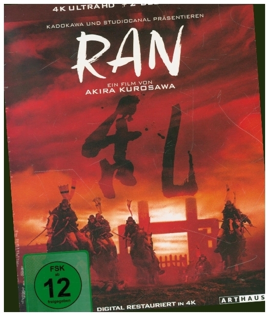 Cover: 4006680095370 | Ran 4K, 3 UHD-Blu-ray (Special Edition) | Akira Kurosawa | Blu-ray