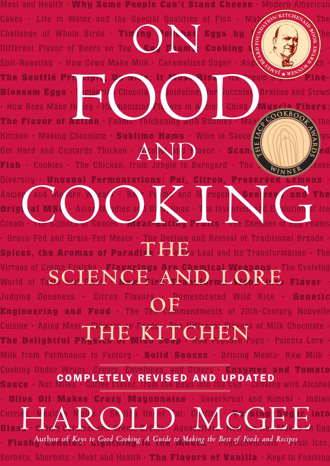 Cover: 9780684800011 | On Food and Cooking: The Science and Lore of the Kitchen | Mcgee