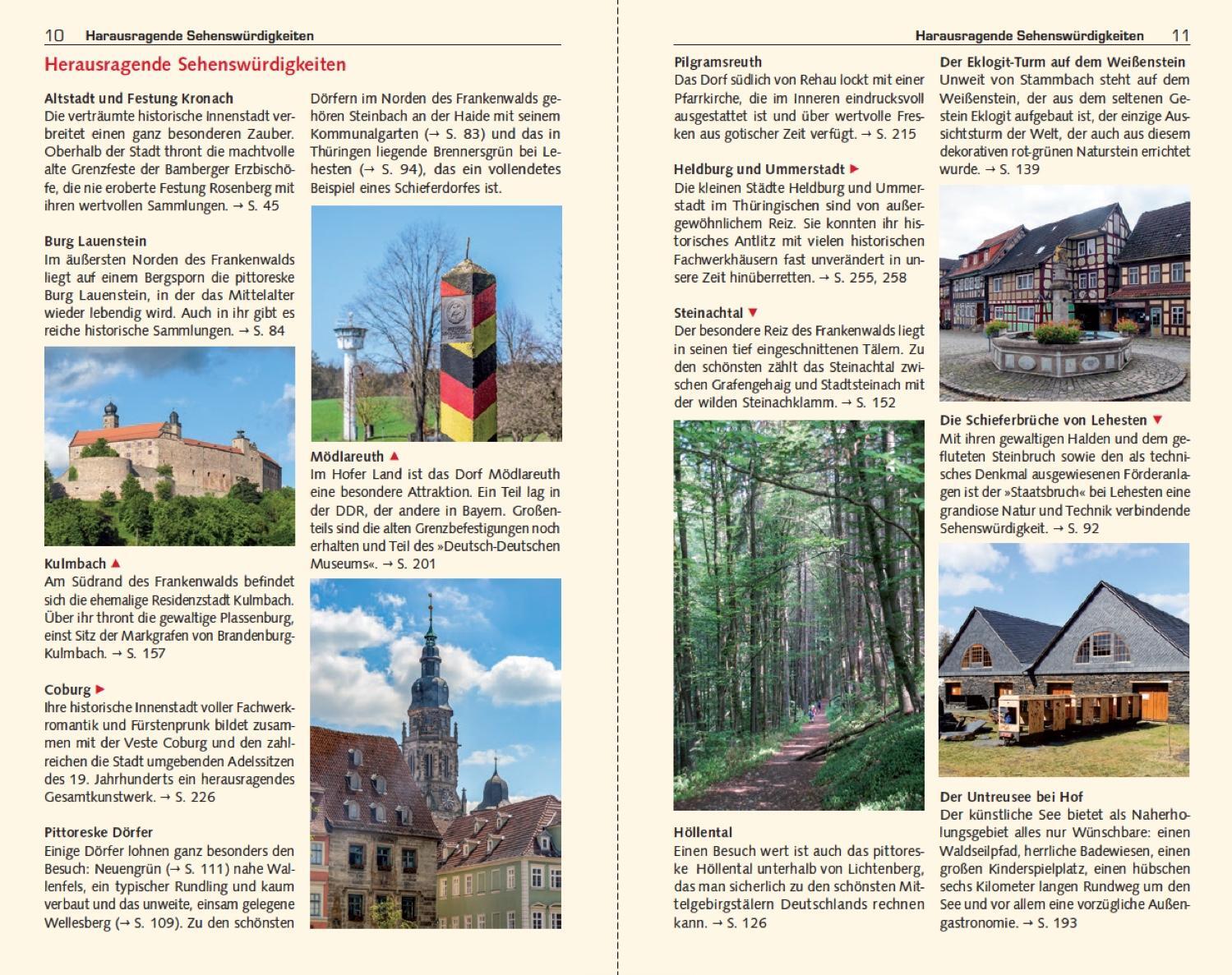 Bild: 9783897945746 | TRESCHER Reiseführer Frankenwald | Gunnar Strunz | Taschenbuch | 2021