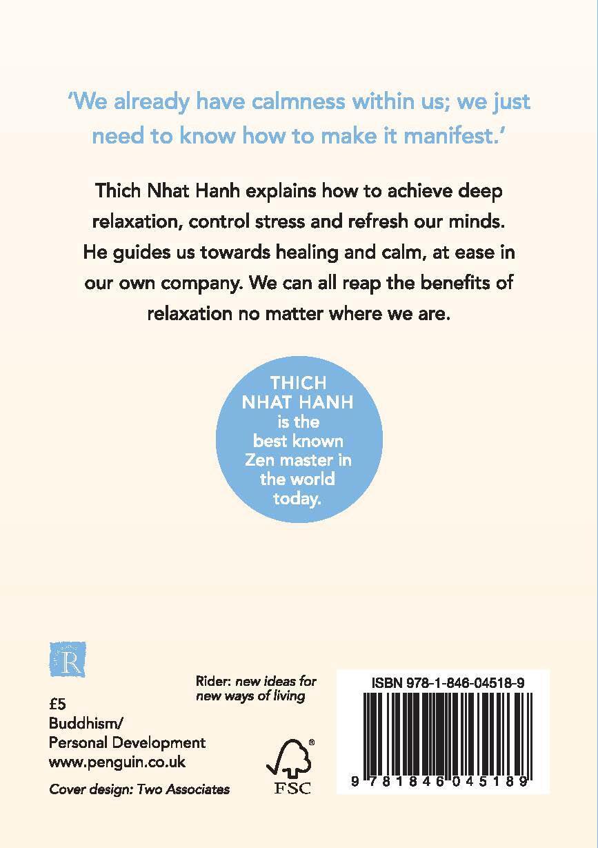 Rückseite: 9781846045189 | How to Relax | Thich Nhat Hanh | Taschenbuch | Englisch | 2016
