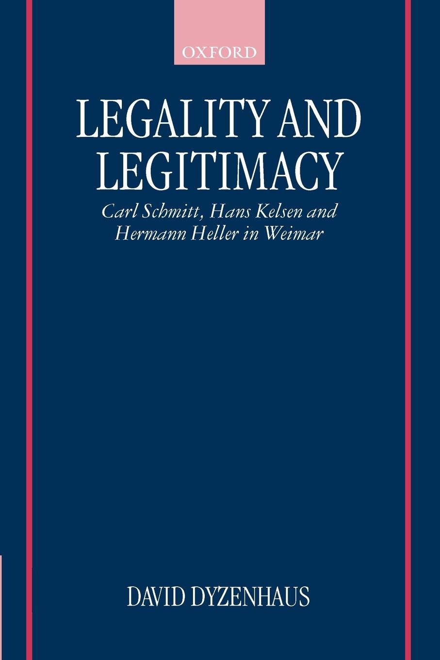 Cover: 9780198298465 | Legality and Legitimacy | David Dyzenhaus | Taschenbuch | Englisch