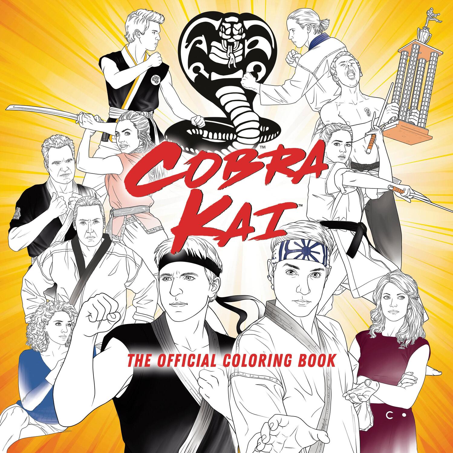 Cover: 9780593582527 | Cobra Kai: The Official Coloring Book | Random House Worlds | Buch