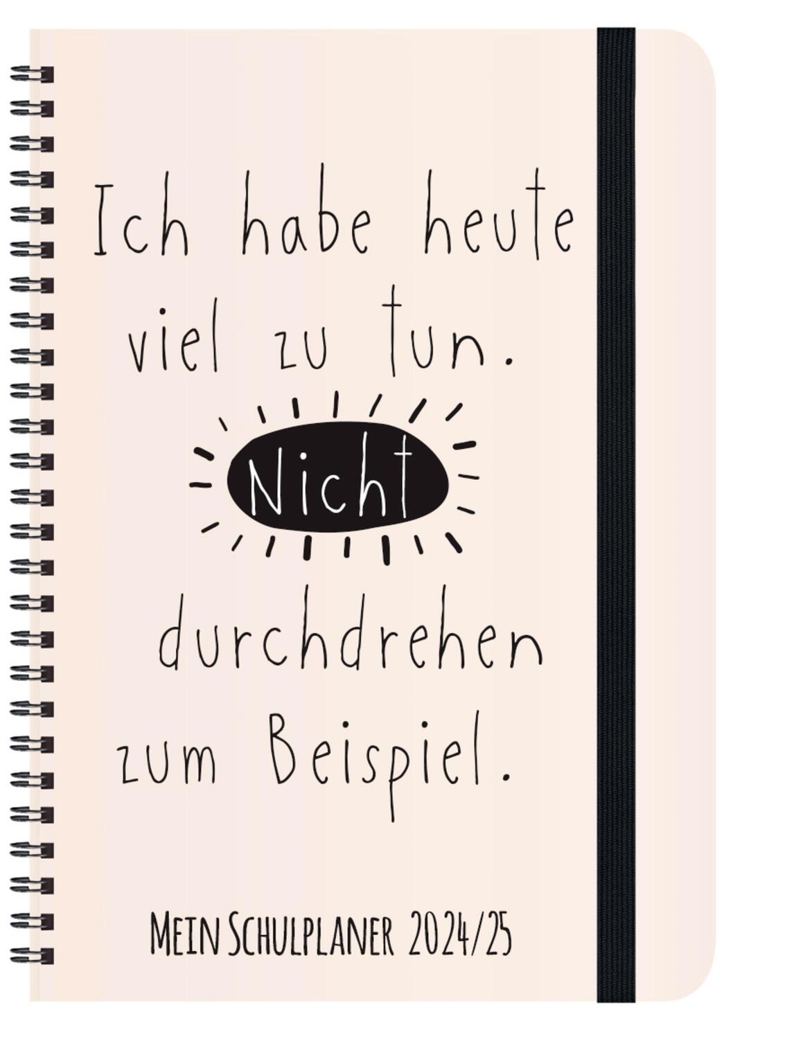 Cover: 9783731881001 | Schülerkalender Viel zu tun 2024/2025 | Verlag Korsch | Taschenbuch