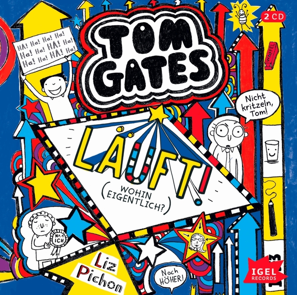 Cover: 9783731312284 | Tom Gates 9. Läuft! (Wohin eigentlich?), 2 Audio-CD | Liz Pichon | CD