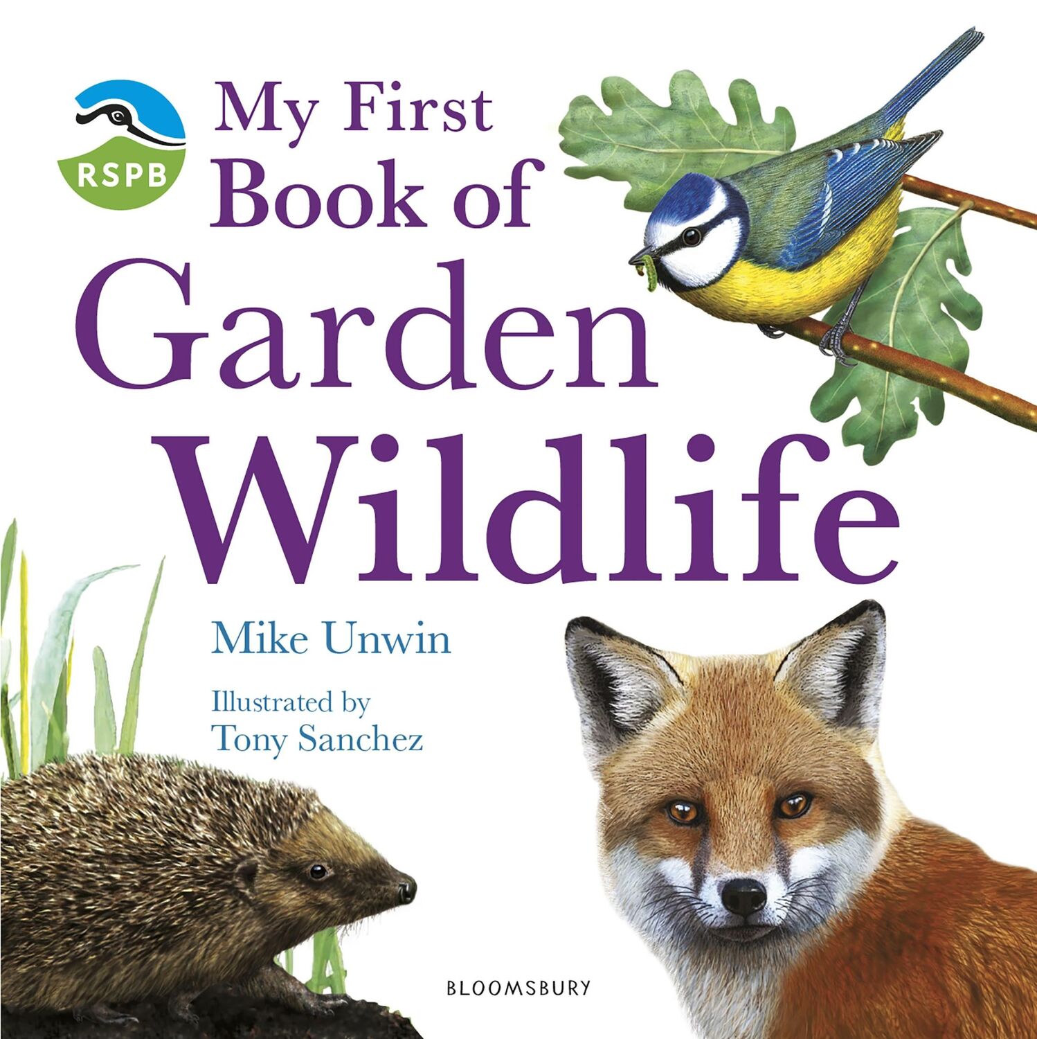 Cover: 9781408104576 | RSPB My First Book of Garden Wildlife | Mike Unwin | Buch | Gebunden