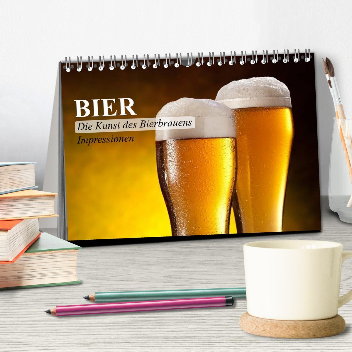 Bild: 9783435512256 | Bier. Die Kunst des Bierbrauens. Impressionen (Tischkalender 2025...