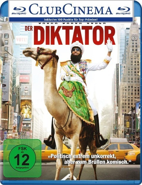 Cover: 4010884256451 | Der Diktator | Blu-ray + Digital Copy | Sacha Baron Cohen (u. a.)