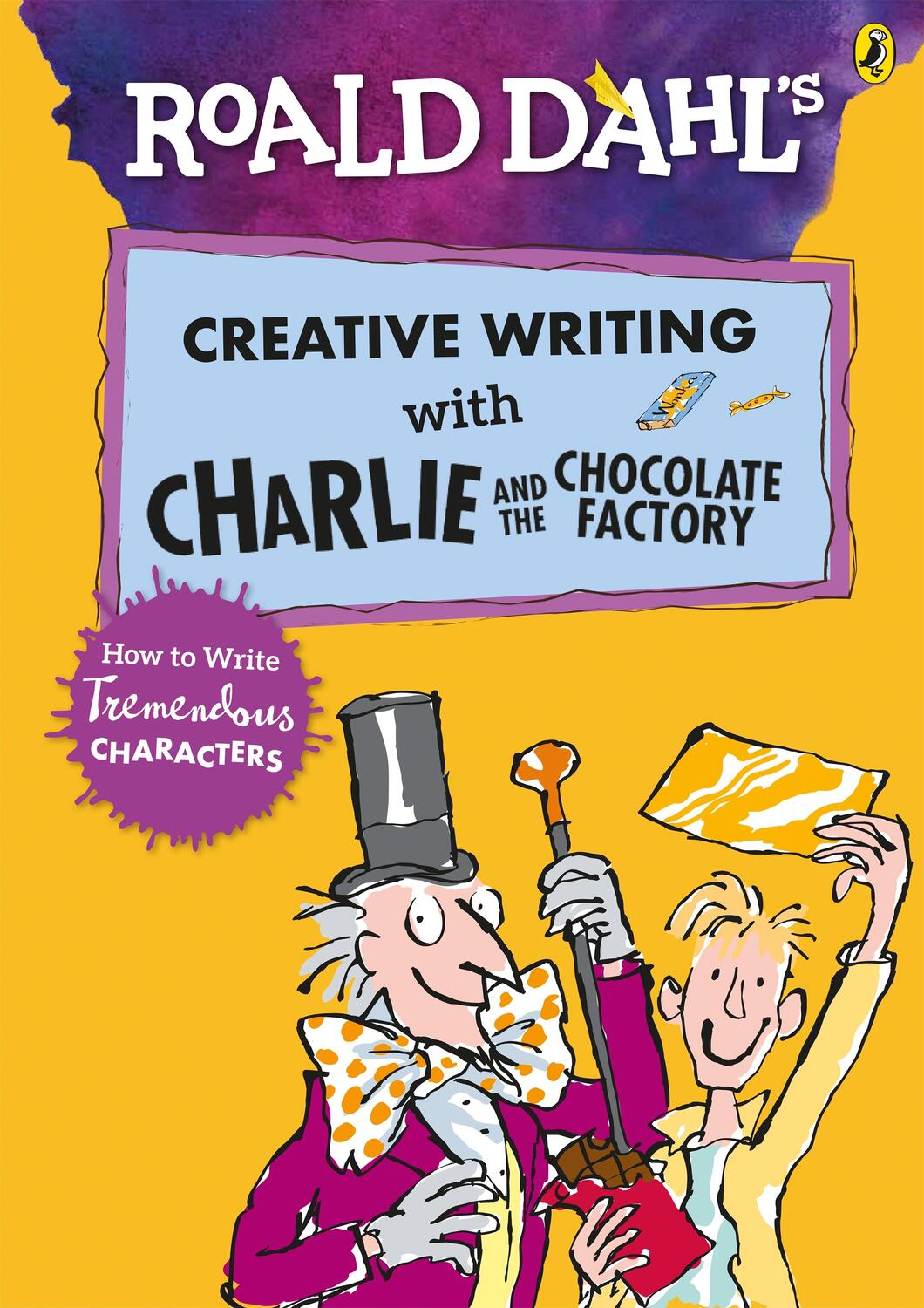 Cover: 9780241384565 | Roald Dahl's Creative Writing with Charlie and the Chocolate...