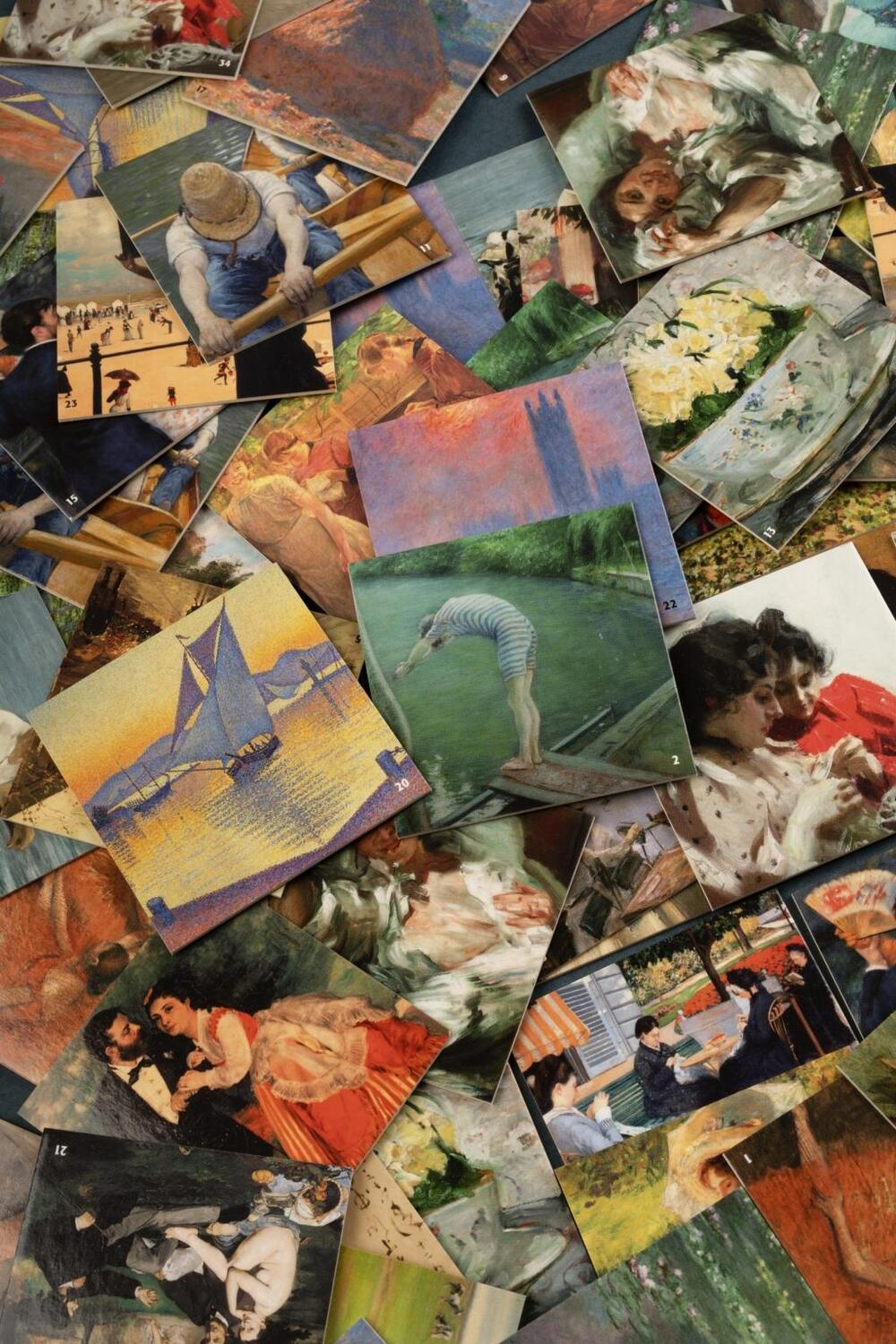 Bild: 4260044150598 | Impressionismus. Memo | Gedächtnisspiel mit 36 Motiven berühmter Maler
