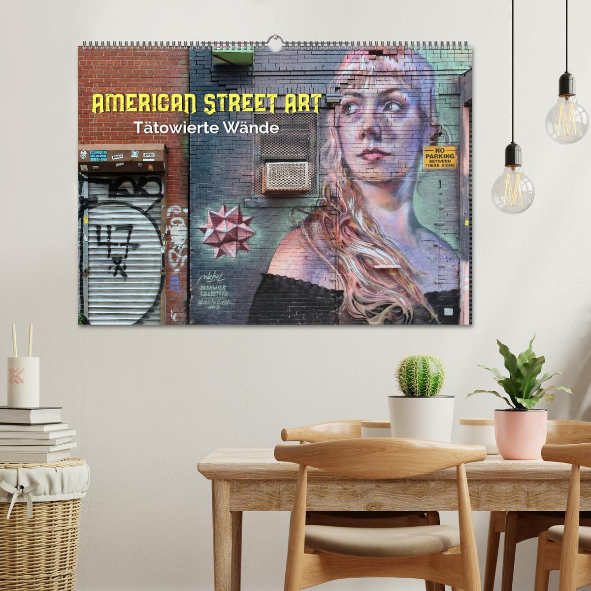 Bild: 9783435138722 | American Street Art - tätowierte Wände (Wandkalender 2025 DIN A2...