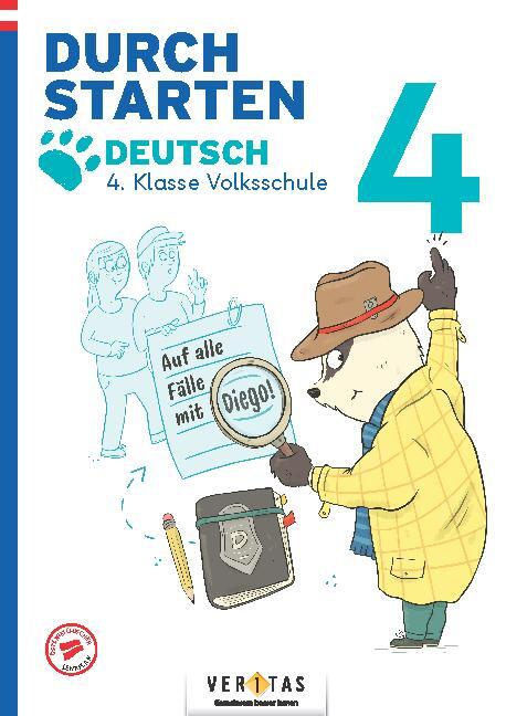 Cover: 9783710148903 | Durchstarten Volksschule 4. Klasse. Auf alle Fälle mit Diego!...