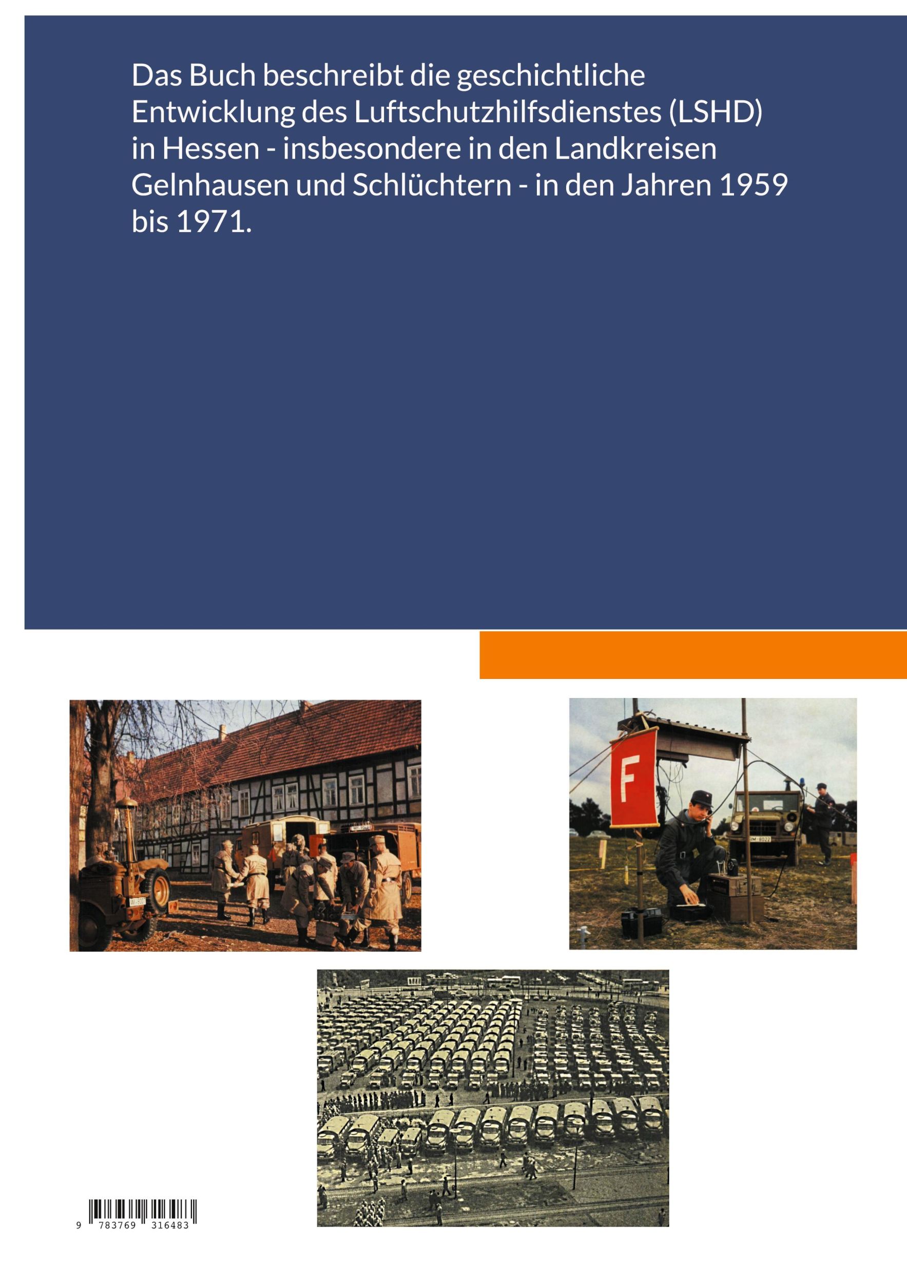 Rückseite: 9783769316483 | Der Luftschutzhilfsdienst in Hessen | Michael Lossow | Buch | 184 S.