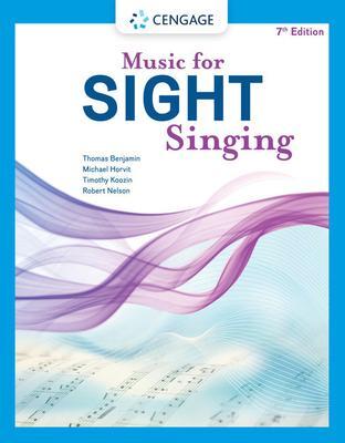 Cover: 9780357507735 | Music for Sight Singing | Thomas E Benjamin (u. a.) | Taschenbuch