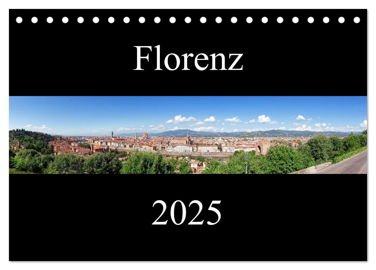 Cover: 9783435721191 | Florenz (Tischkalender 2025 DIN A5 quer), CALVENDO Monatskalender