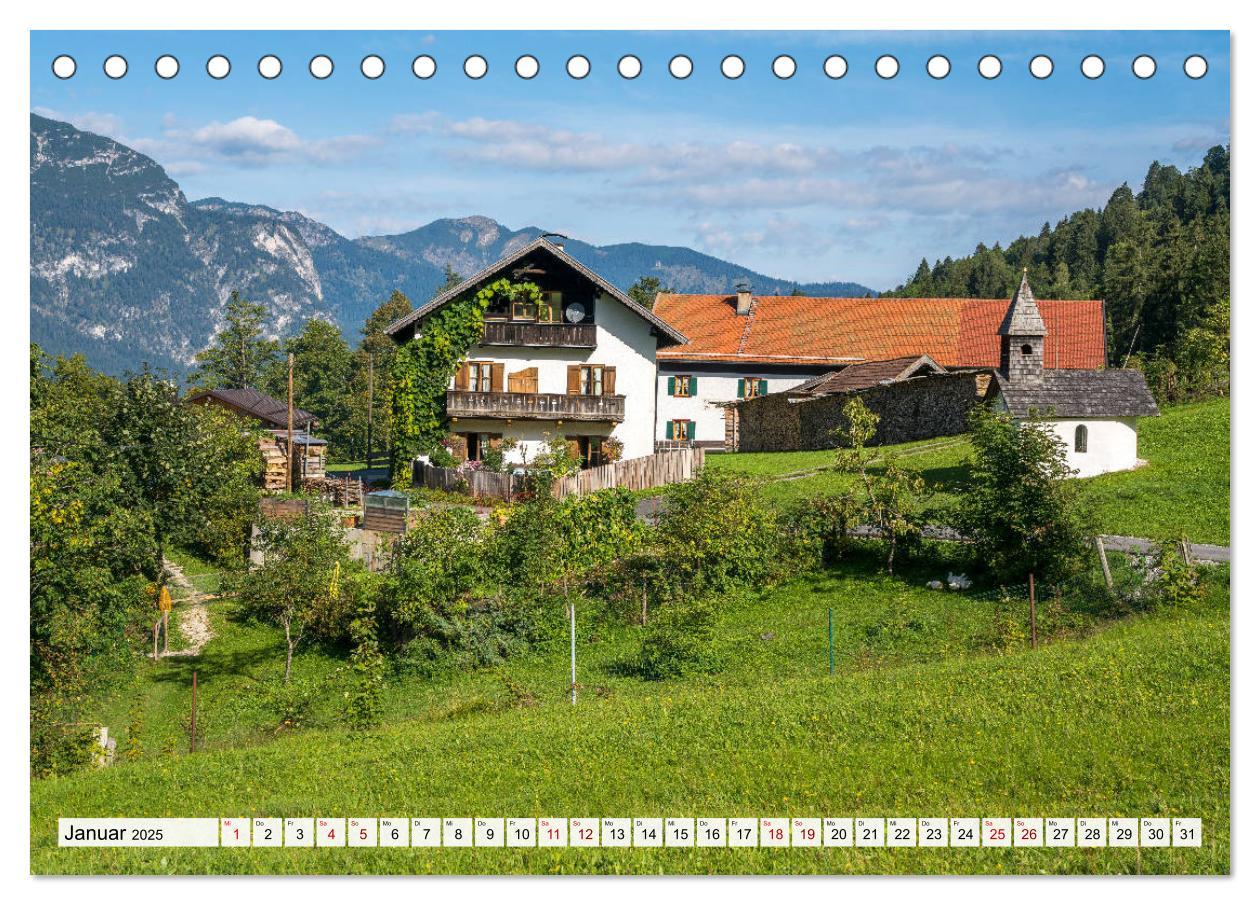 Bild: 9783435201174 | Ein Sommer rund um Garmisch-Partenkirchen (Tischkalender 2025 DIN...