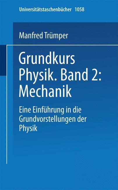 Cover: 9783798505667 | Grundkurs Physik Band 2: Mechanik | Trümper | Taschenbuch | Paperback
