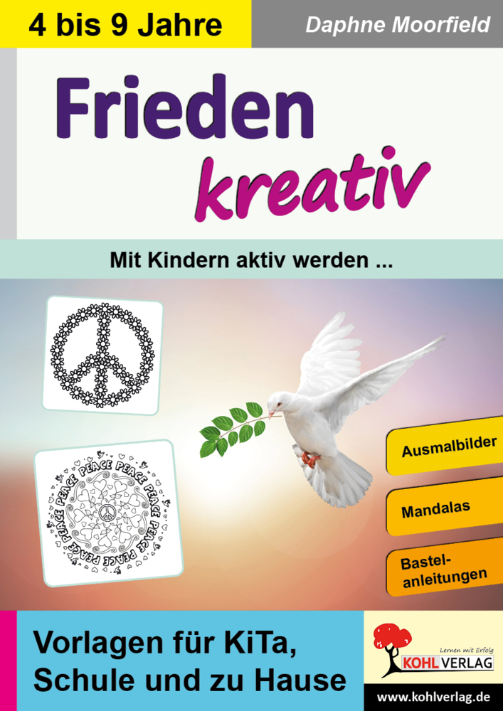 Cover: 9783985582303 | Frieden kreativ | Daphne Moorfield | Taschenbuch | 2022