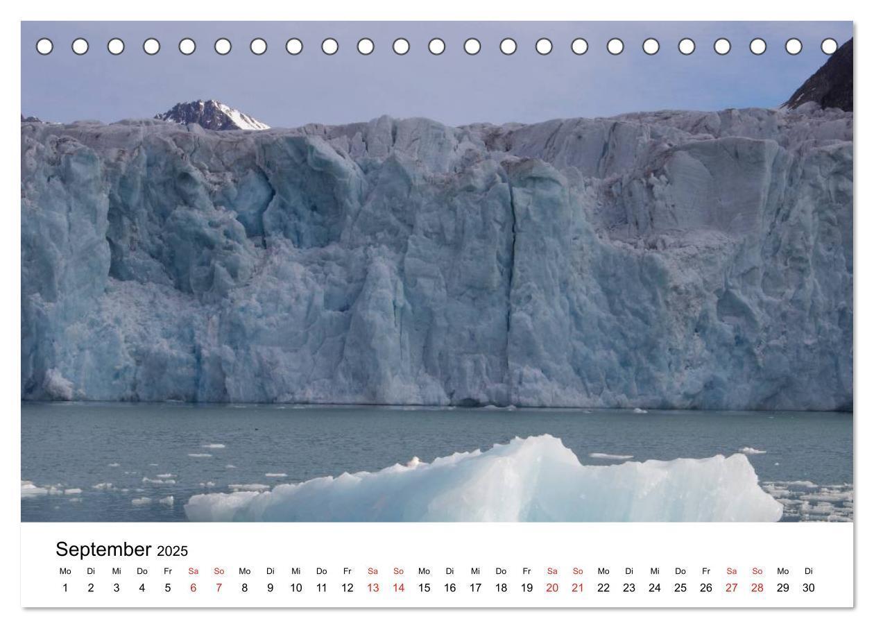 Bild: 9783435745555 | Svalbard 2025 (Tischkalender 2025 DIN A5 quer), CALVENDO...