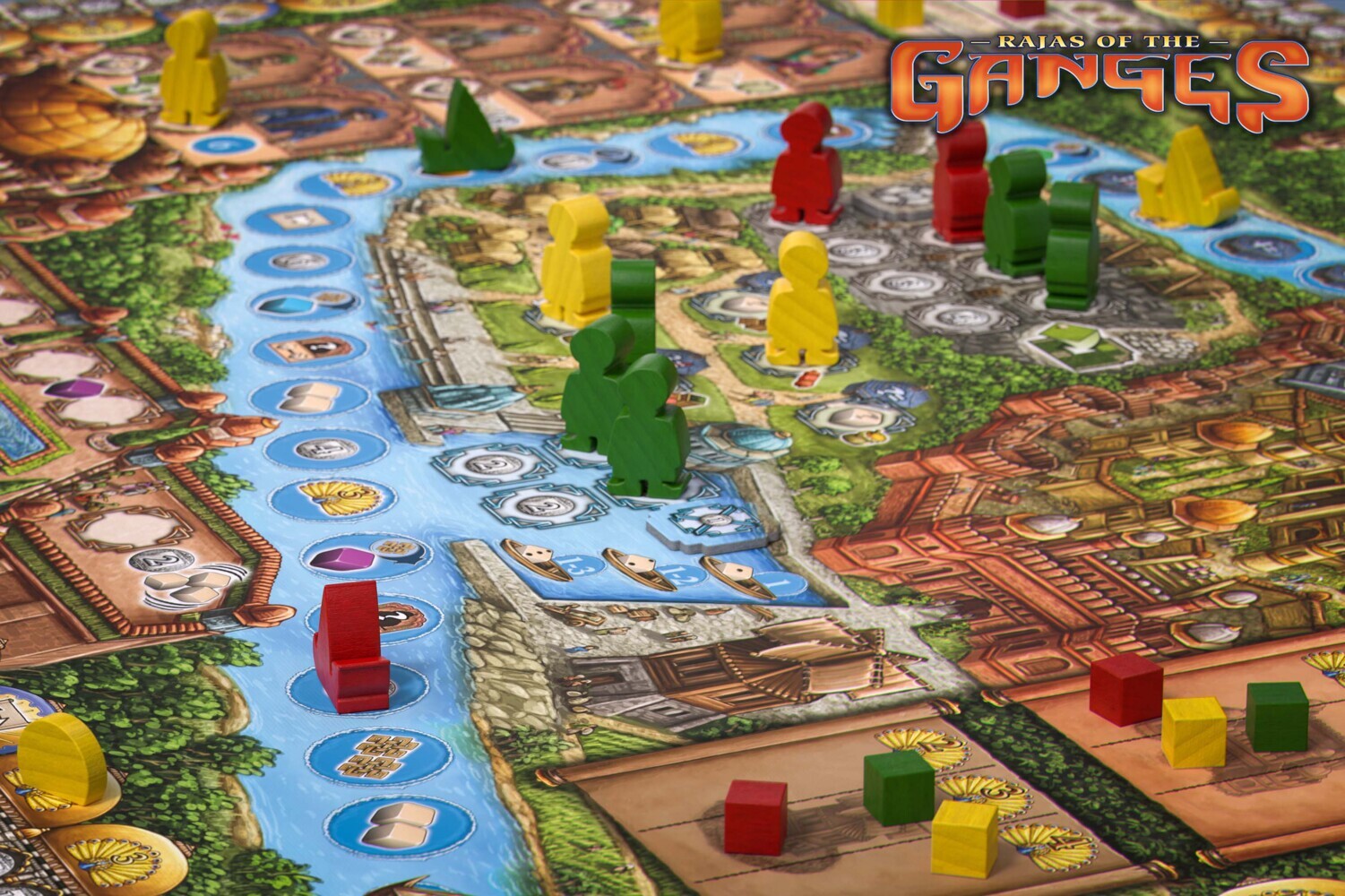 Bild: 4260071879783 | Rajas of the Ganges (Spiel) | Inka Brand (u. a.) | Spiel | 879783