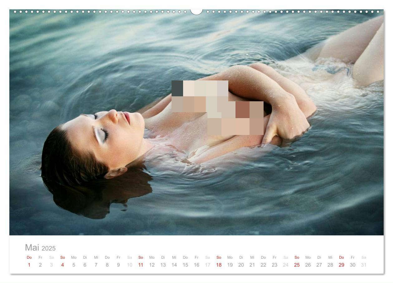 Bild: 9783435539567 | Wasser und Nymphen - Akt am Wasser (Wandkalender 2025 DIN A2 quer),...