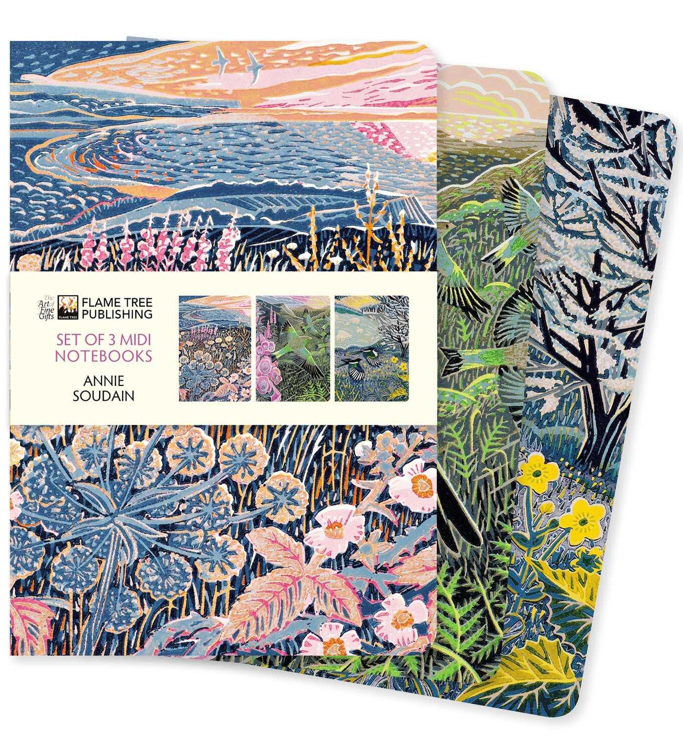 Cover: 9781839647598 | Annie Soudain Set of 3 MIDI Notebooks | Buch | 192 S. | Englisch