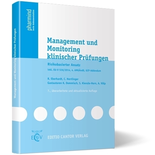 Cover: 9783871934599 | Management und Monitoring klinischer Prüfungen | Taschenbuch | 584 S.