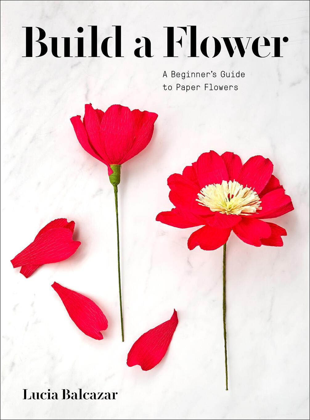 Cover: 9781419740640 | Build a Flower | A Beginner's Guide to Paper Flowers | Lucia Balcazar